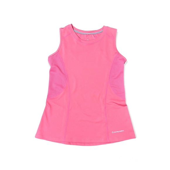 Moving Comfort Tops - Moving Comfort Fitness Running Workout Tank Top Women's Size Large Pink
